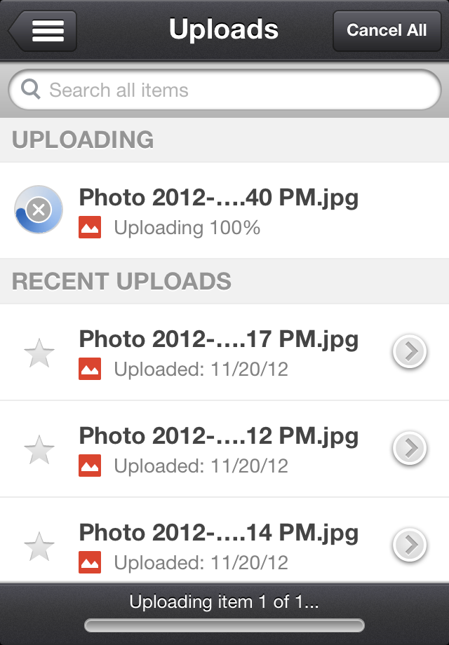 iPhone Screenshot 1